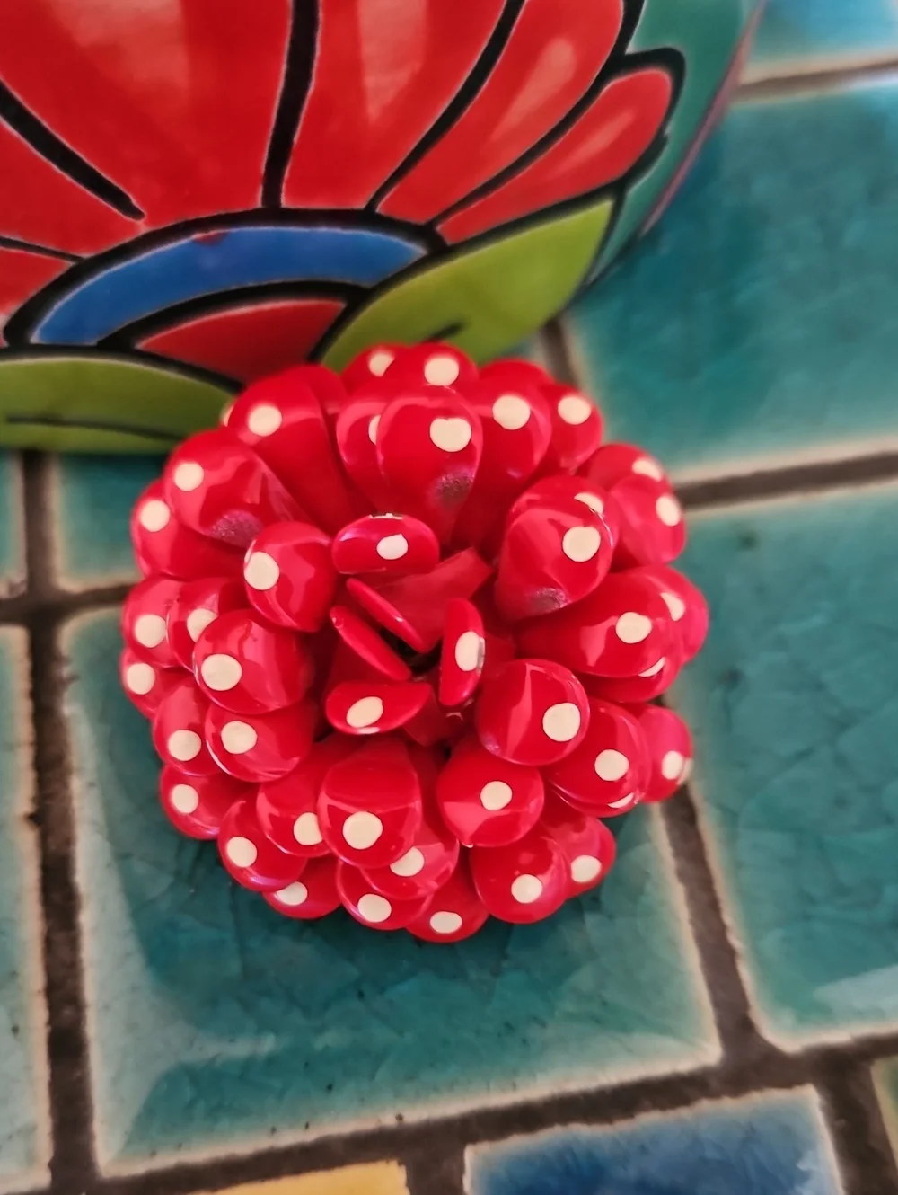 Vintage Floral Brooch